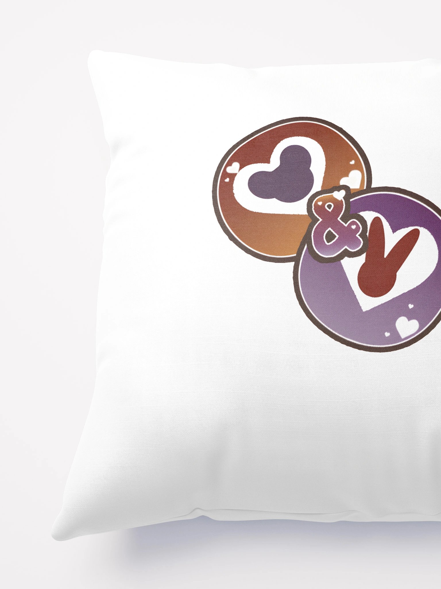 The Monroes Small Logo All-Over Print Basic Pillow product image (3)