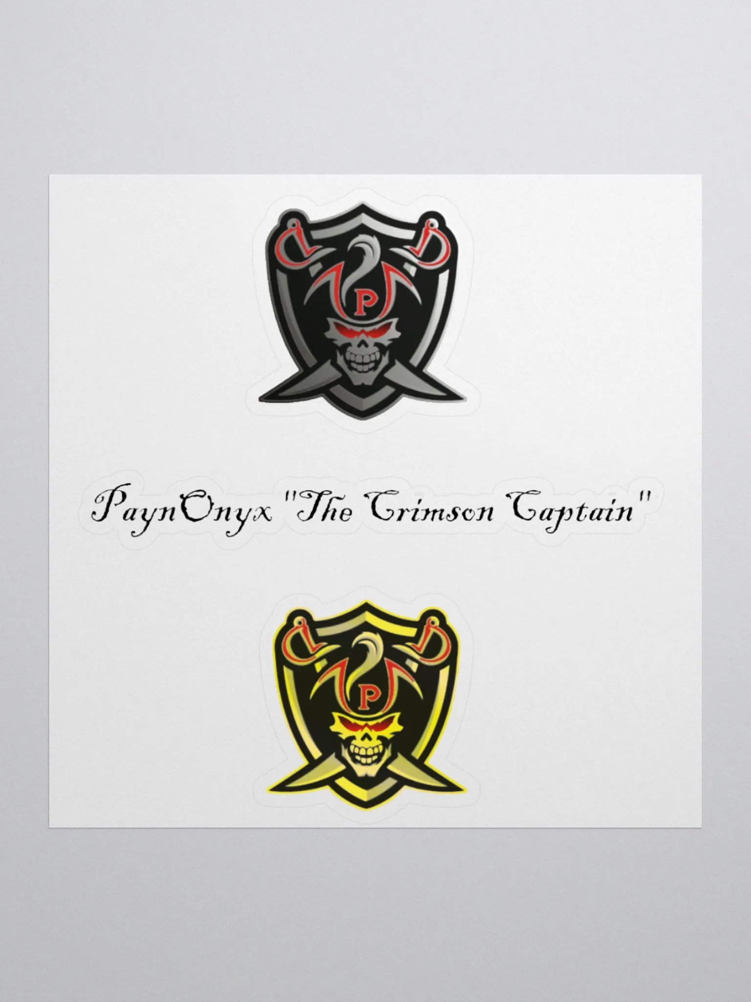 Paynonyx Sub Badge Stickers product image (1)
