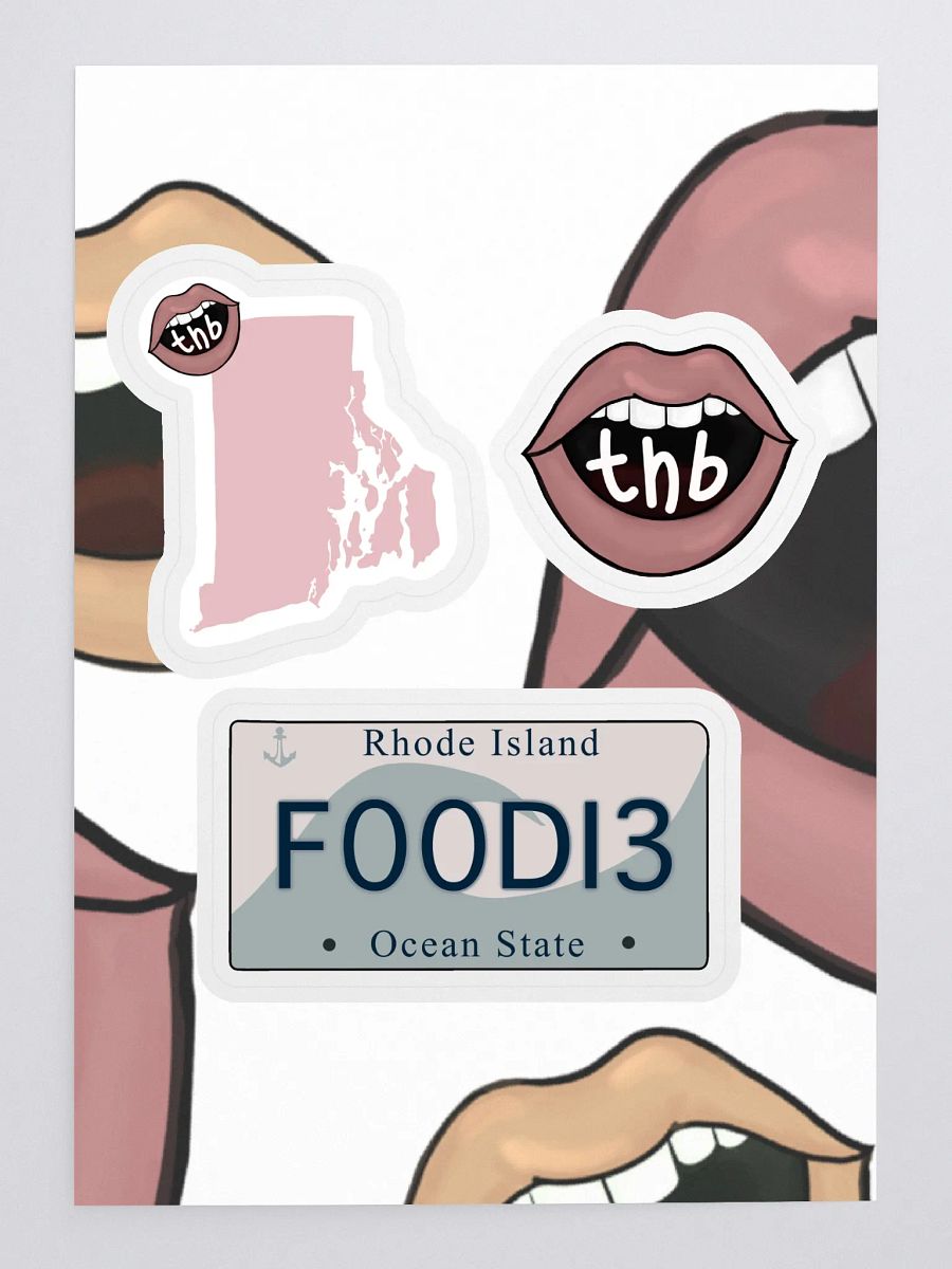 RI foodie sticker pack product image (3)