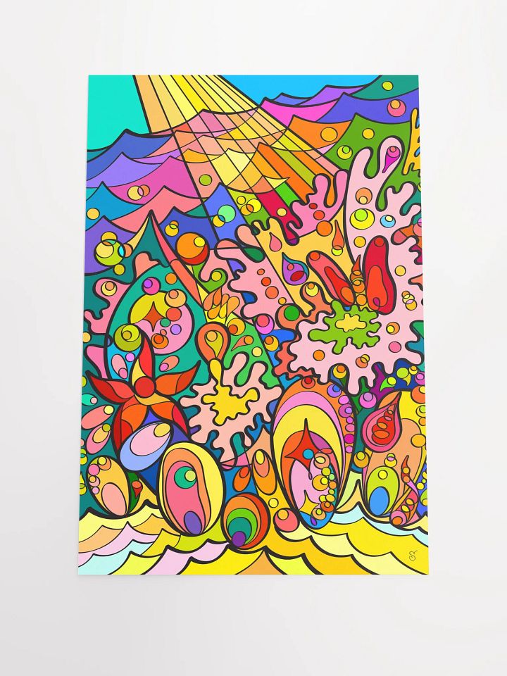 Vibrant Matte Poster Print - Undersea product image (1)