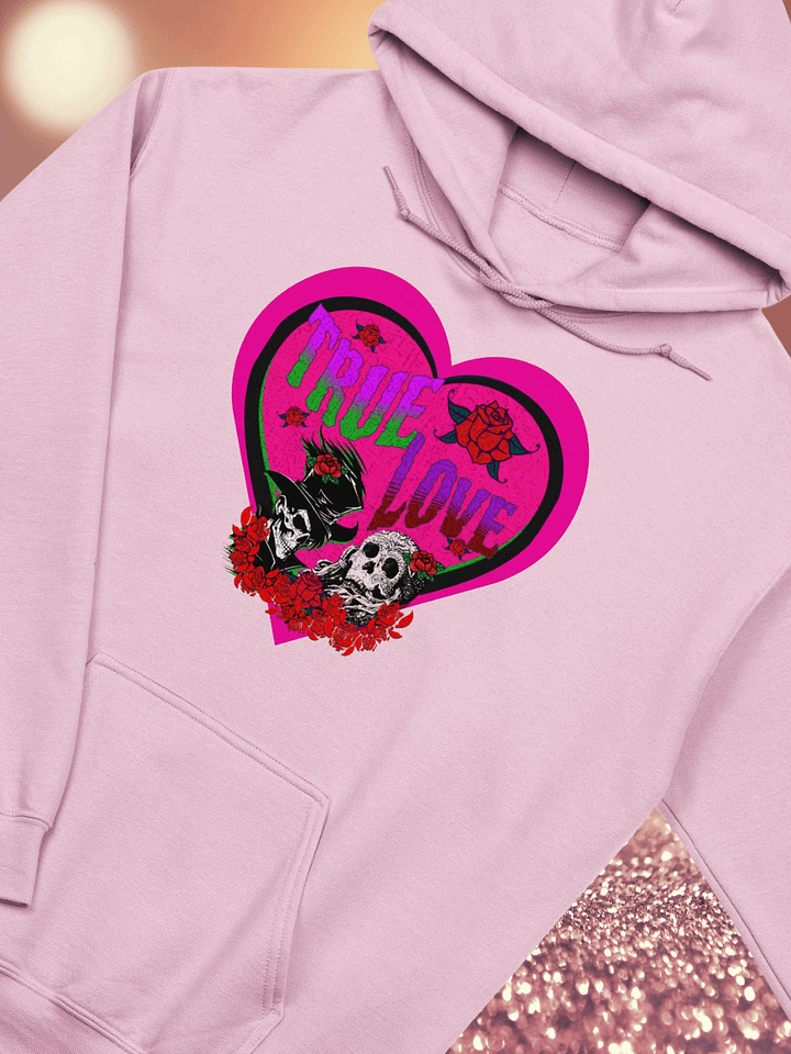 True Love Skull Couple Hoodie product image (2)