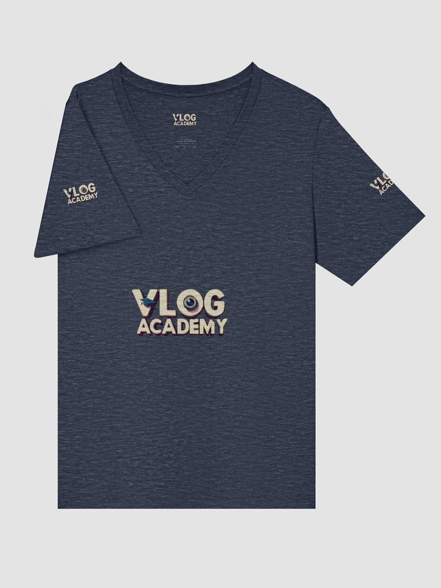 Vlog Academy Bella + Canvas Women's Relaxed V-Neck T-Shirt product image (21)
