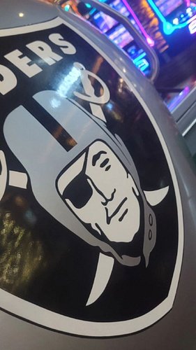 Raider stuff at the M Hotel.
#Raiders 
#losangeles 
#mhotel