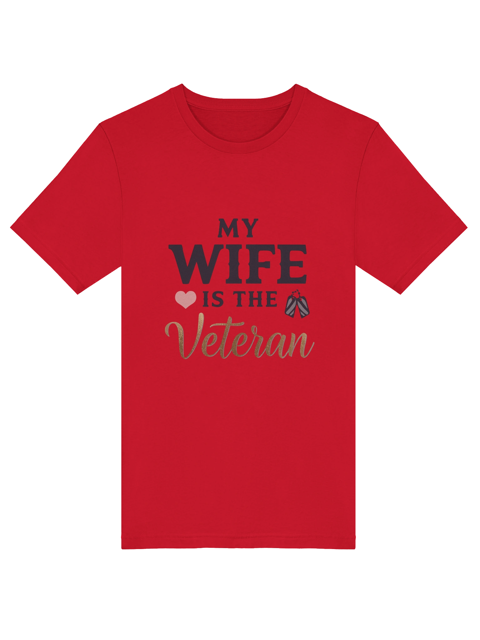 My Wife Is The Veteran T-Shirt product image (1)