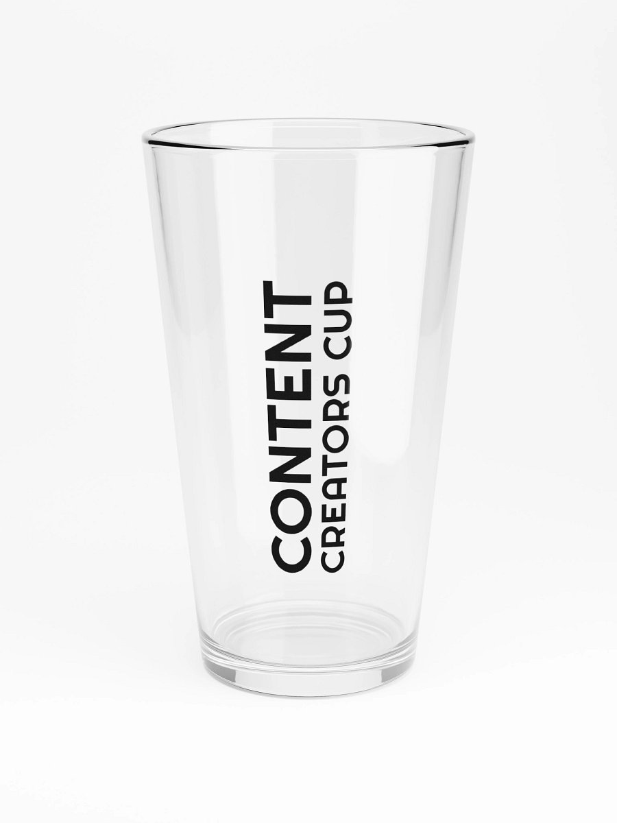 Content Creators Cup Pint Glass product image (3)