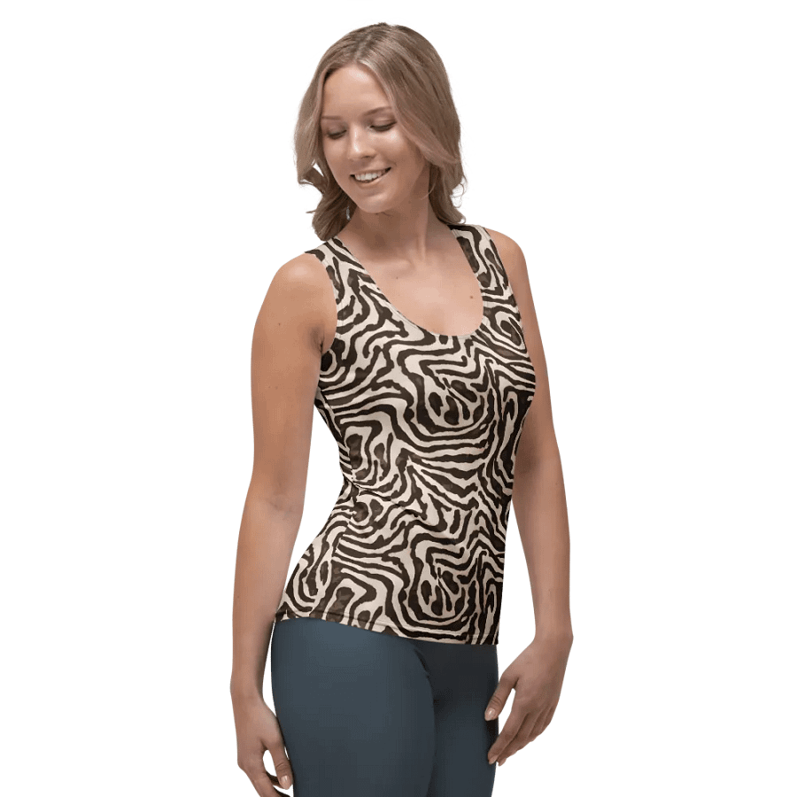 Brown Snake Women Tank Top product image (4)