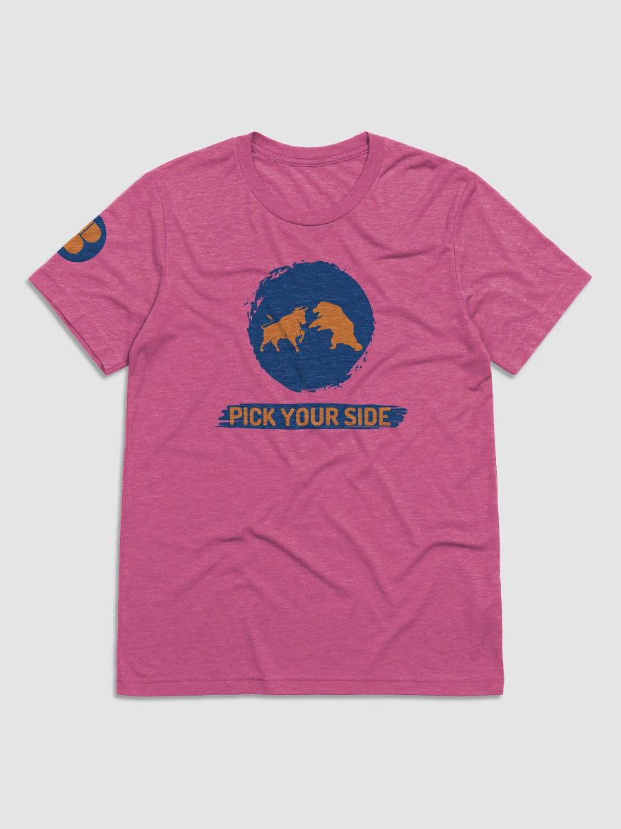 Bull Bear Pick Your Side Triblend T product image (2)