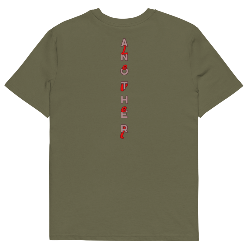 ANOTHER Red-Brown Stacked T-Shirt product image (2)