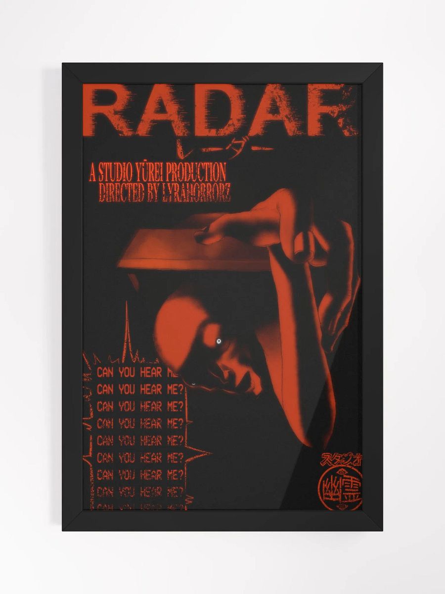RADAR Official Poster (FRAMED) product image (1)