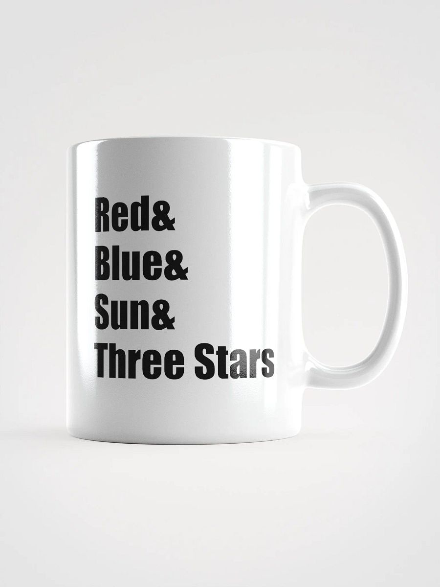 Red & Blue & Sun & Three Stars Mugs product image (1)