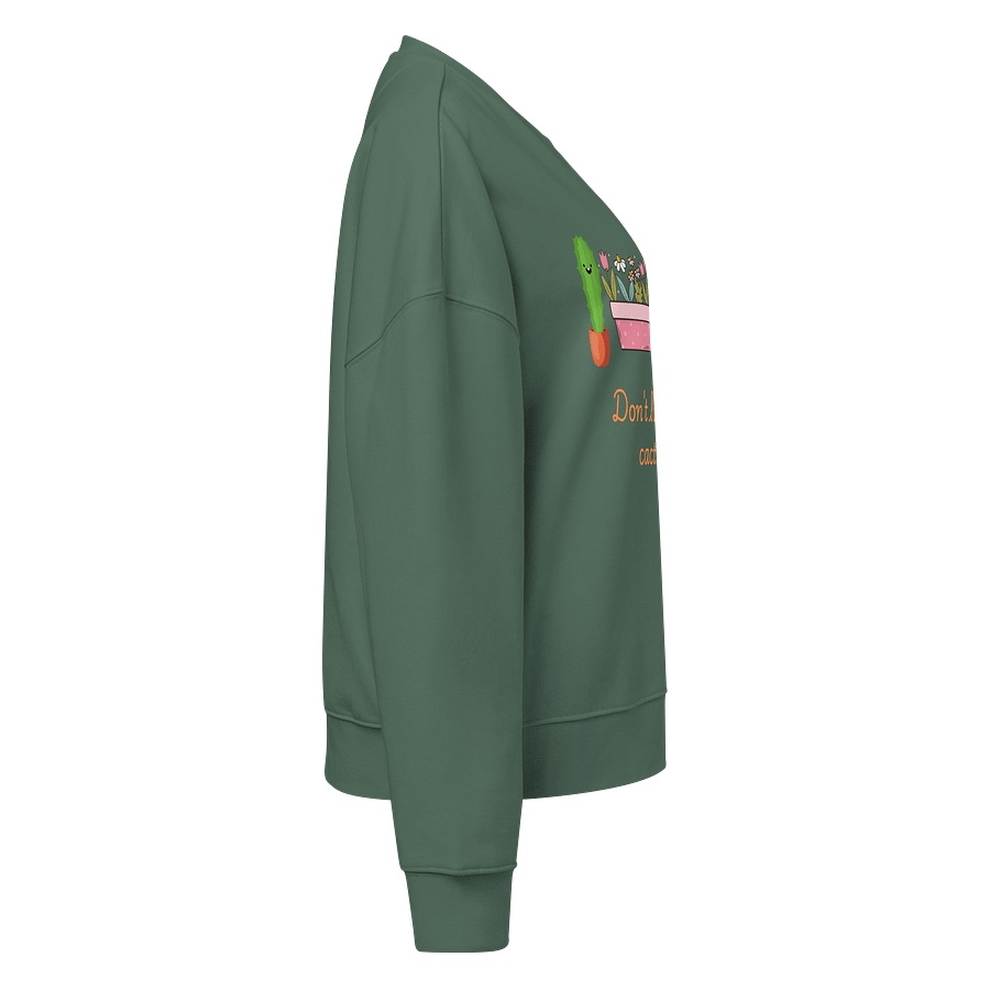 Cheerful Cacti & Floral Delight Sweatshirt product image (4)