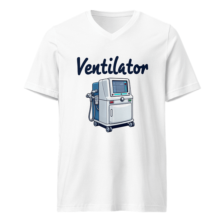 BreatheEasy Ventilator Illustrated T-Shirt product image (1)