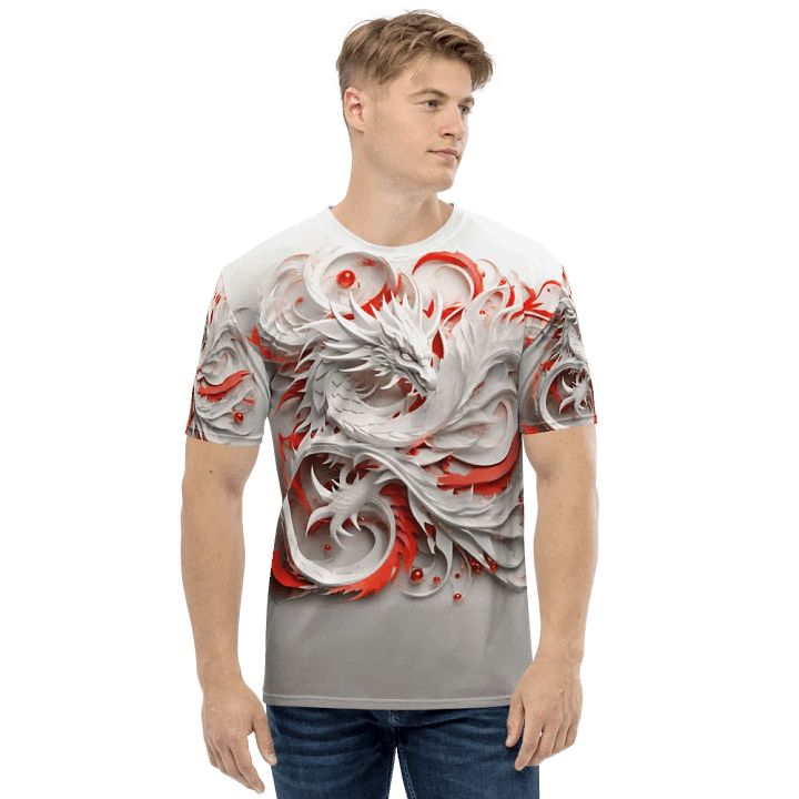 White Dragon T shirt product image (1)