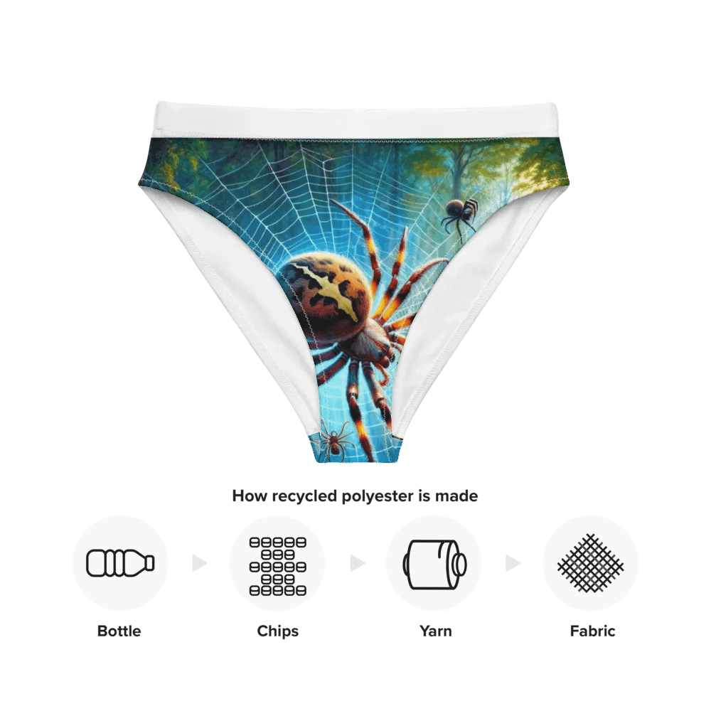 Arachnid Dreams High-Waisted Bikini Bottoms product image (12)