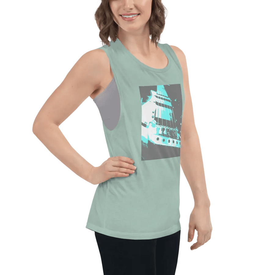 Blue Guitar Melody Muscle Tank product image (9)