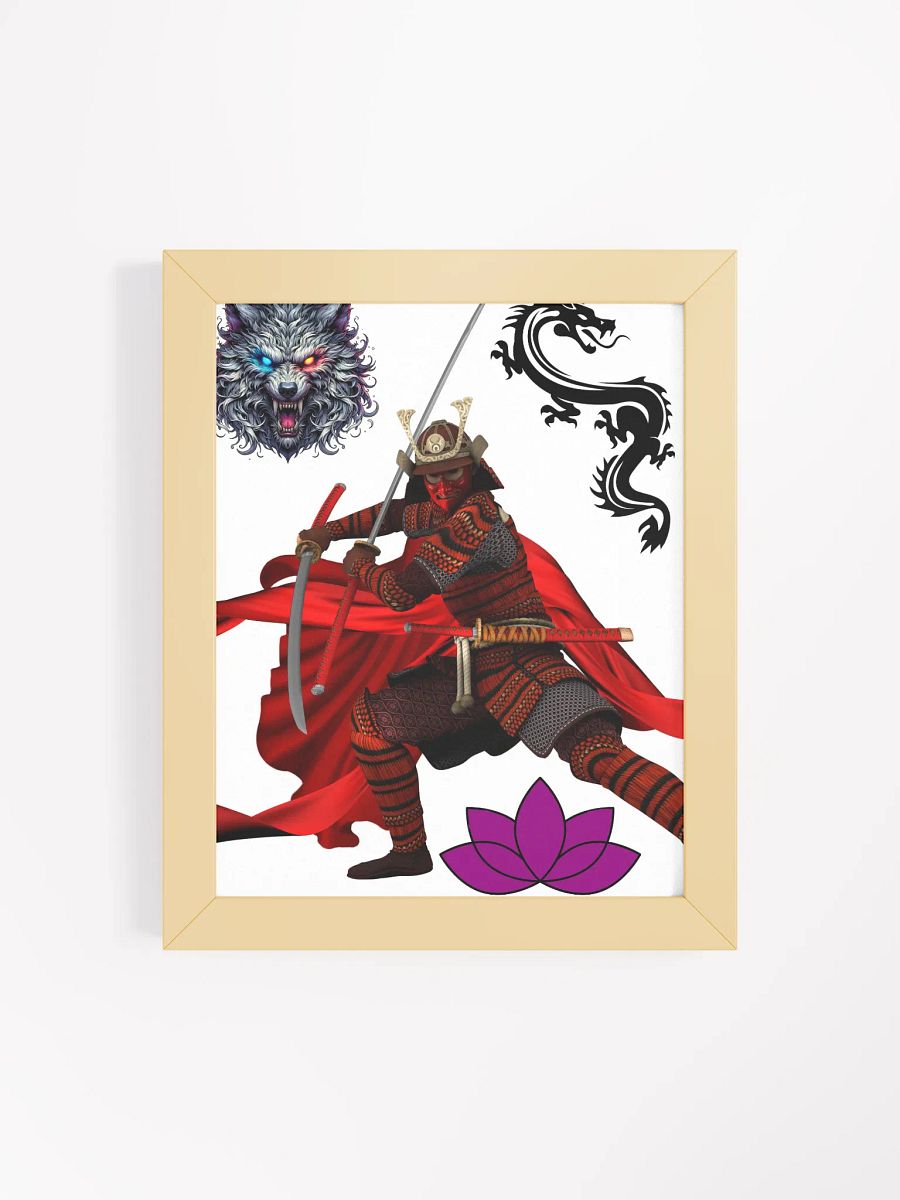 Warrior's Valor Framed Matte Poster product image (26)