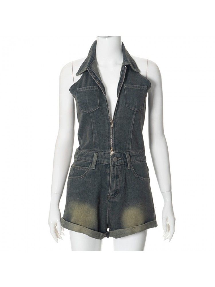 Denim romper product image (7)