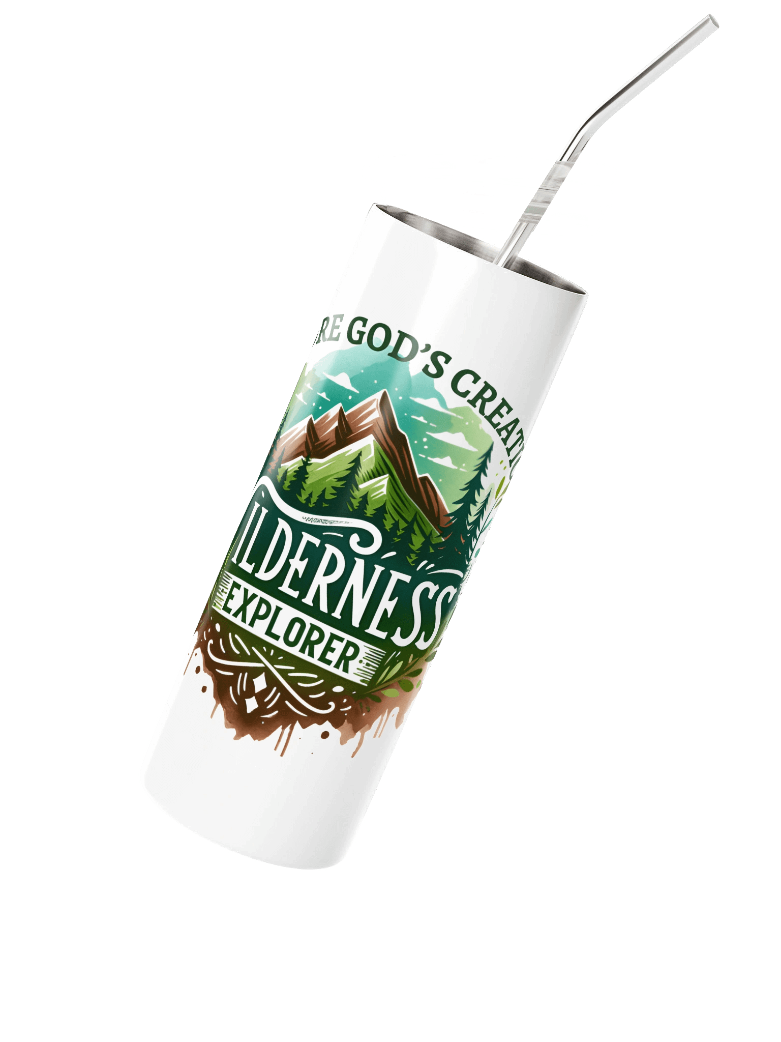 Explorer God's Creation Stainless Steel Tumbler product image (2)