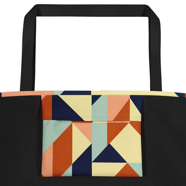 Vibrant Geometric All-Over Tote Bag product image (2)