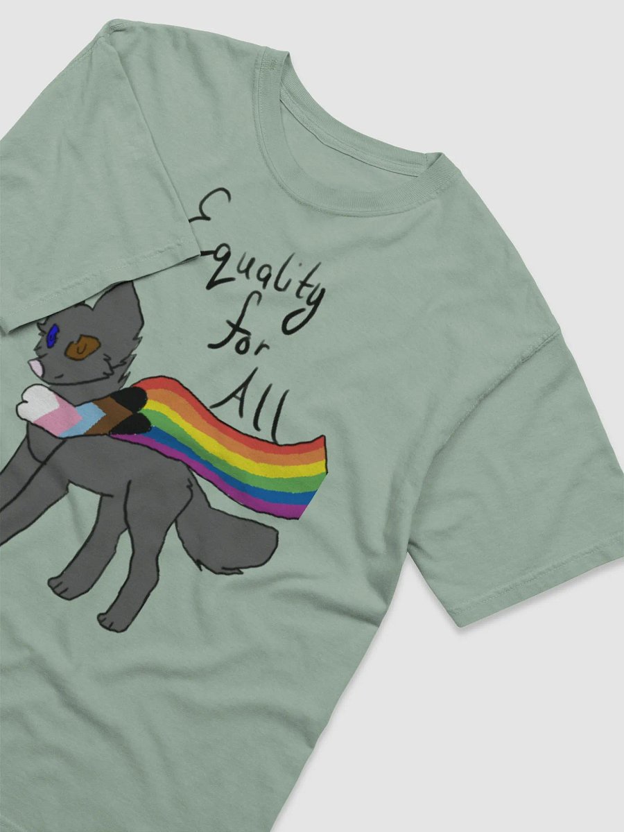 Rainbow Tail Cat Cartoon T-Shirt product image (37)