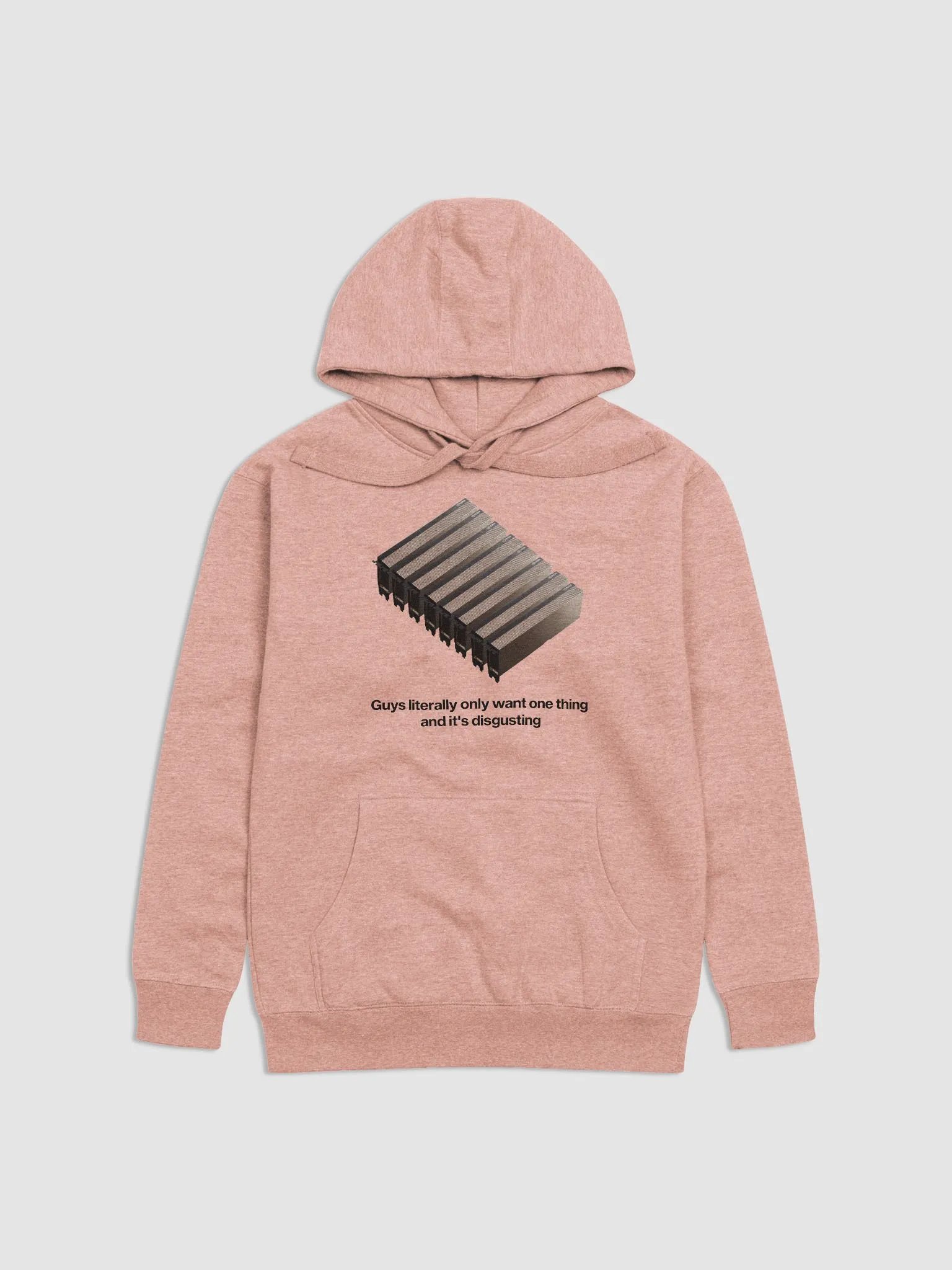 guys only want one thing (censored) hoodie - 65% soft cotton product image (2)