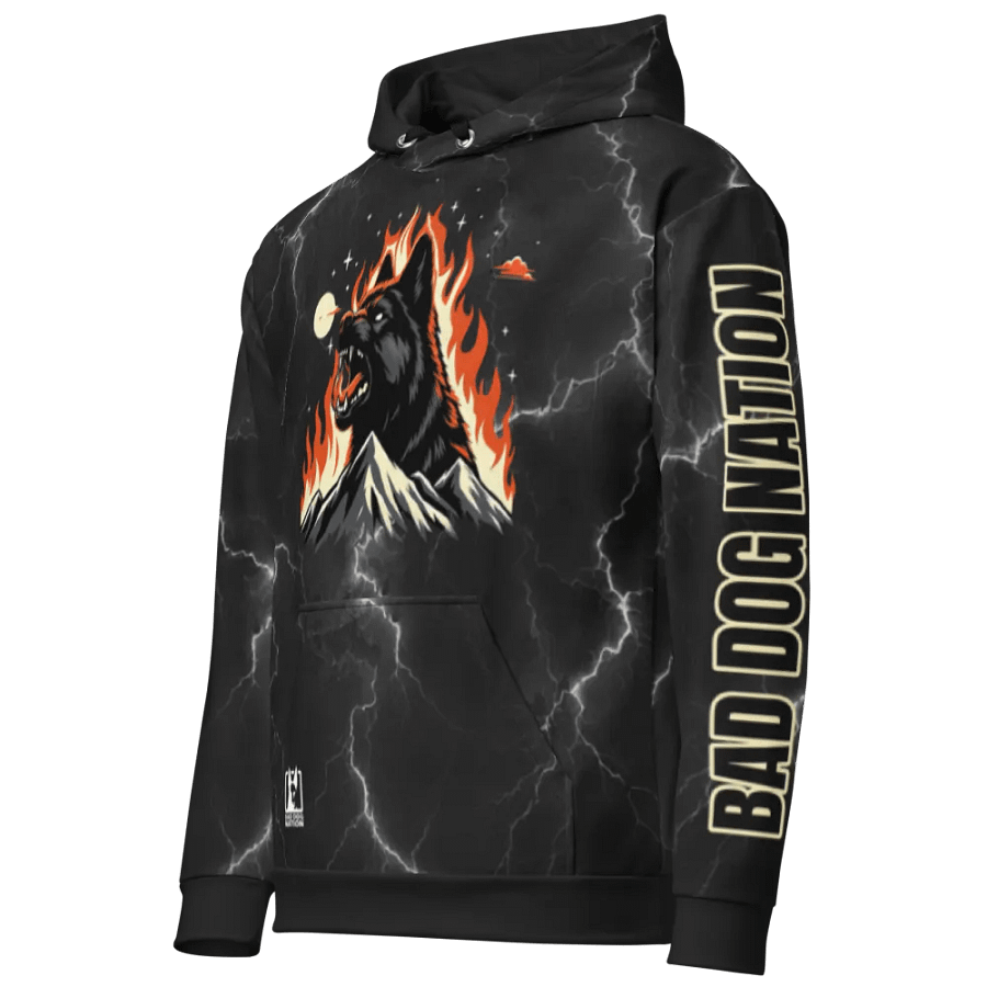 Attack Like the Fire and Be Still as the Mountain - Adult All-Over Print Unisex Hoodie product image (4)