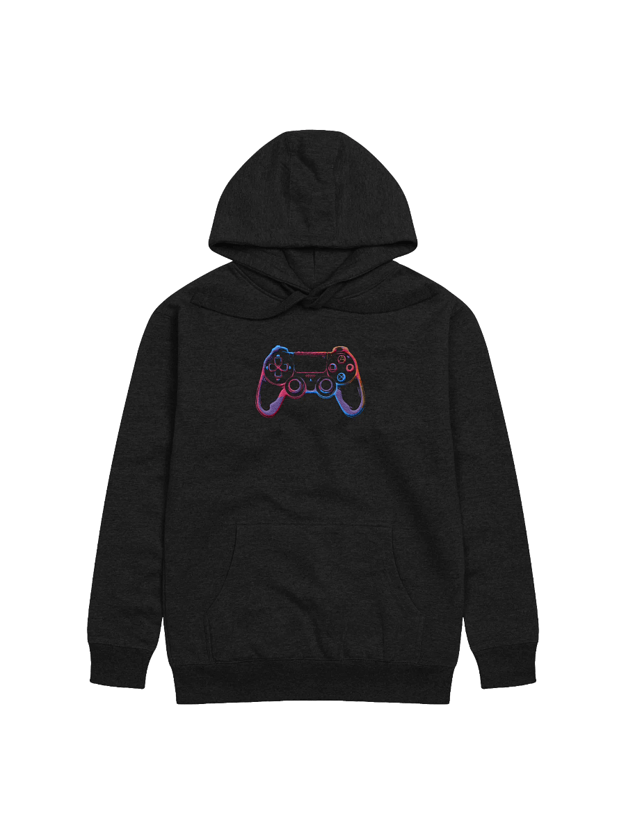 Neon Controller Center Embroidered Hoodie product image (1)