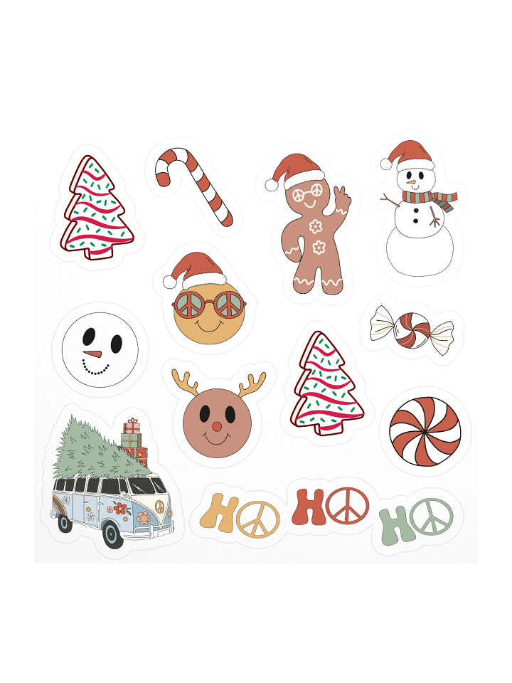 Holiday Sticker Sheet product image (1)