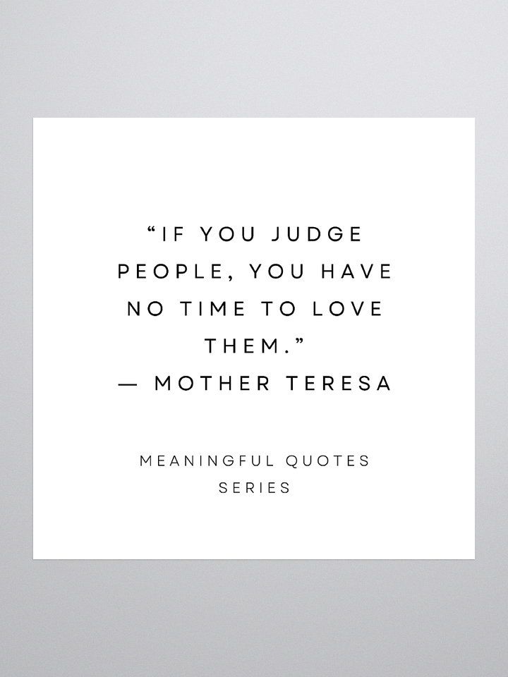 Love Without Judgment Stickers product image (1)