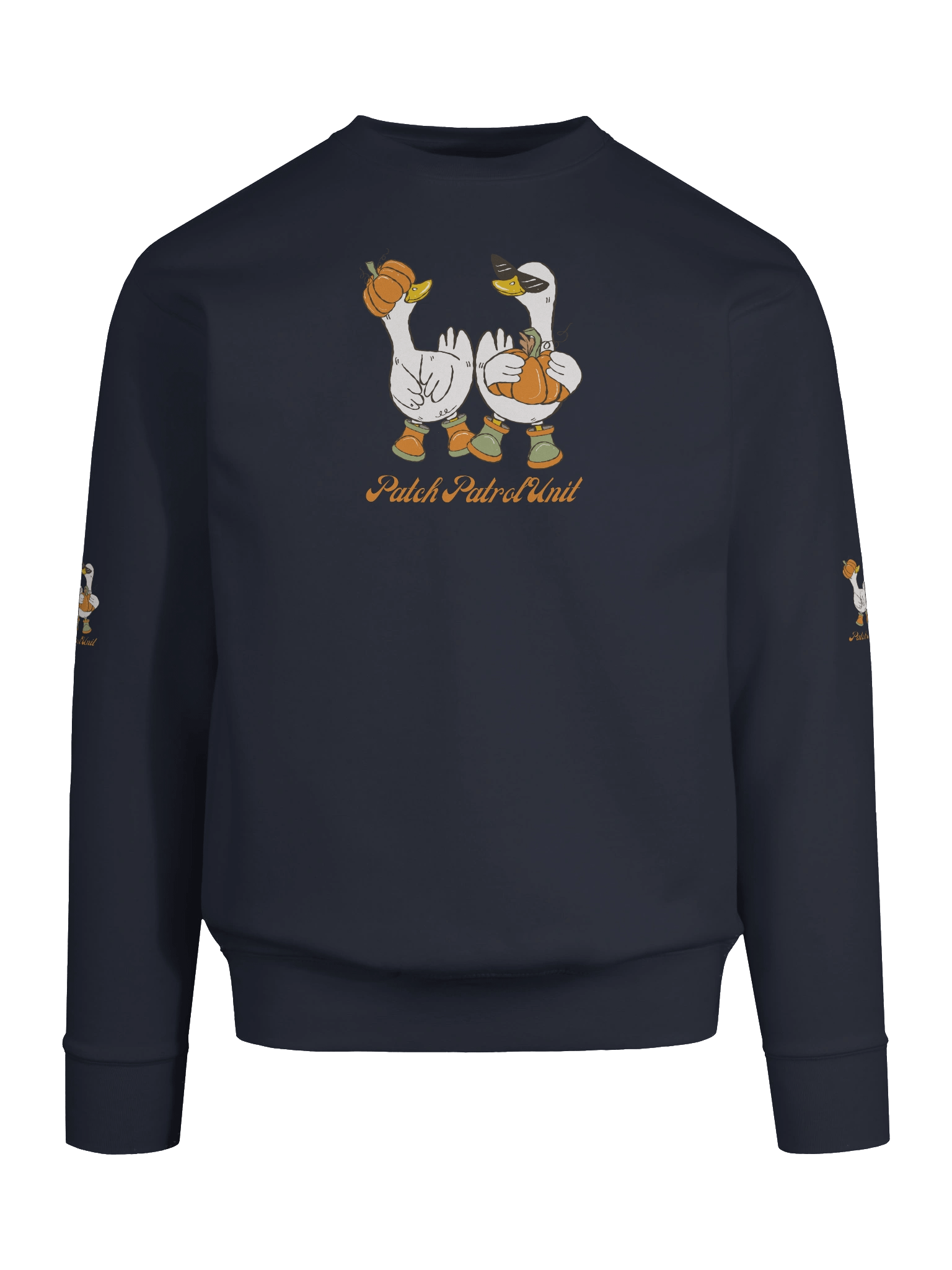 Patch Patrol Unit Pumpkin Duck Graphic Sweatshirt product image (93)