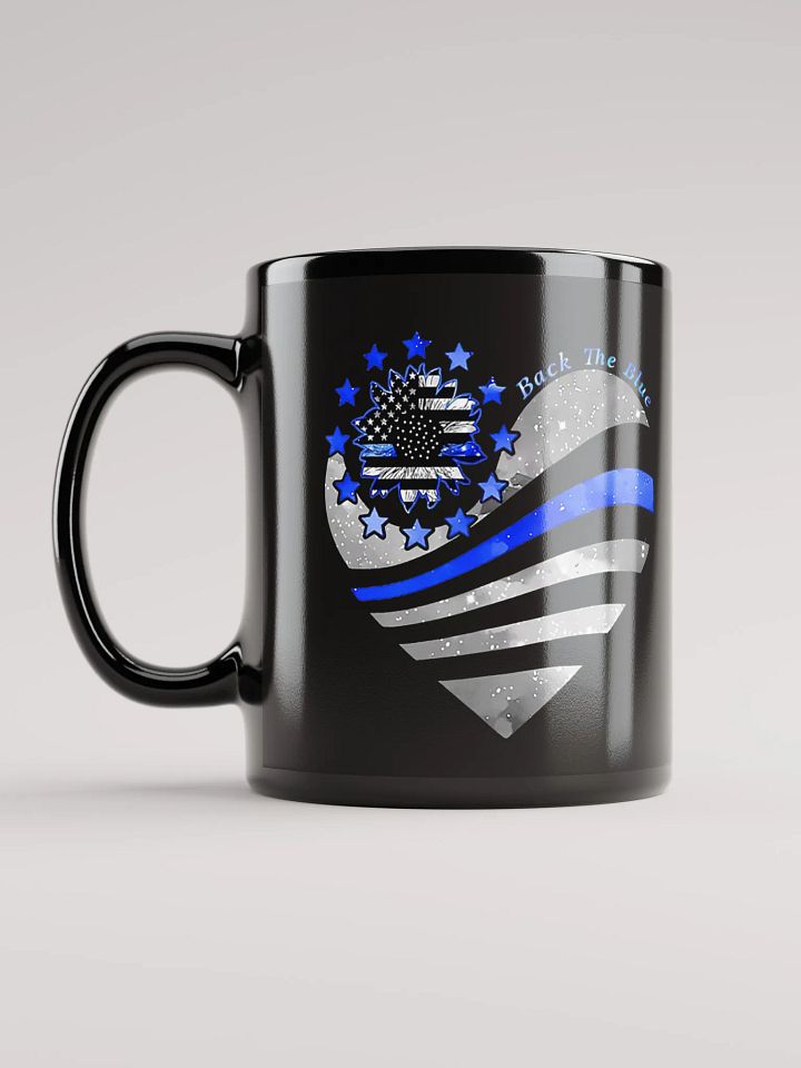 Back the Blue - Black Mug product image (2)