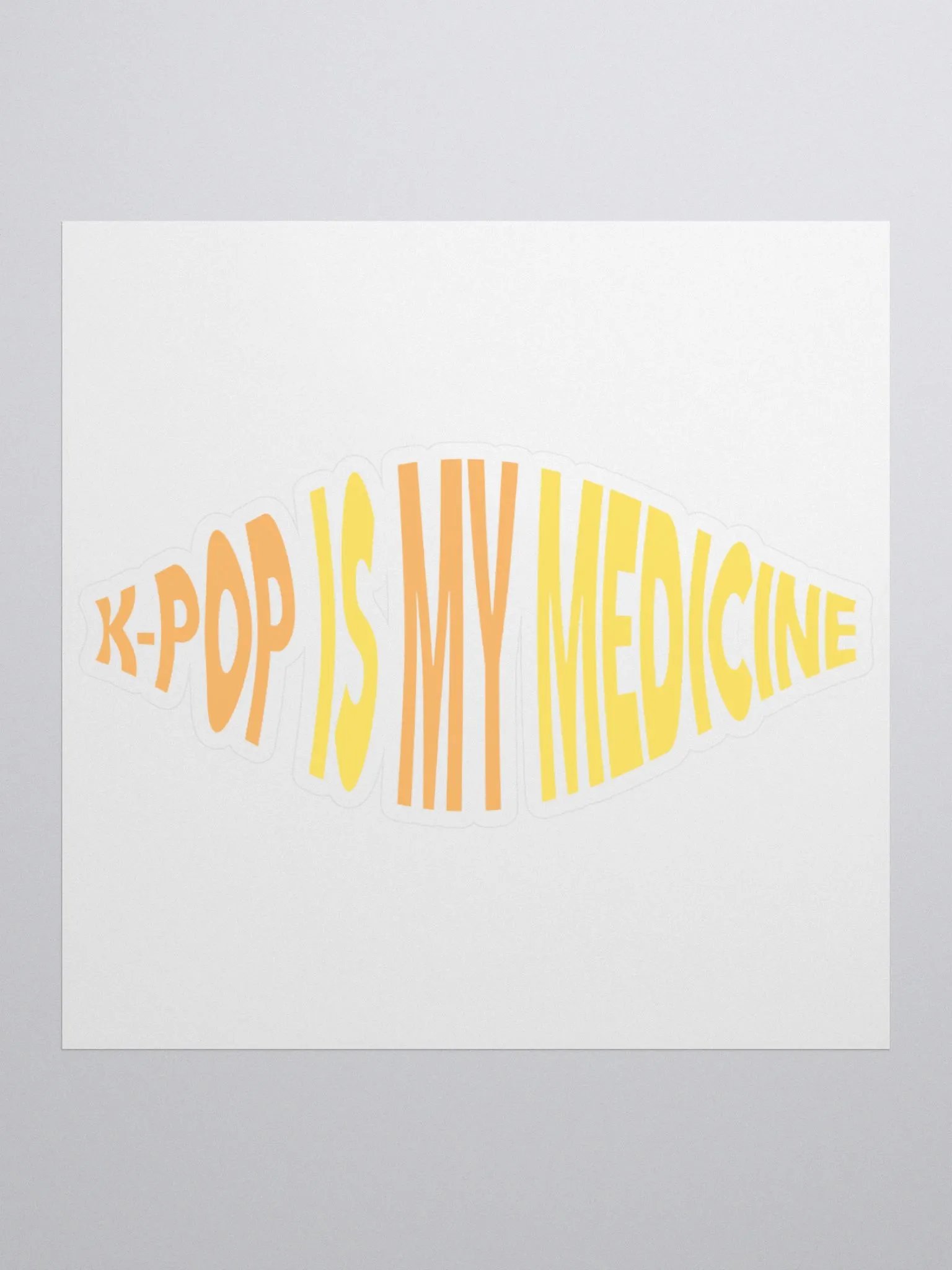 K-Pop Is My Medicine Stickers product image (1)