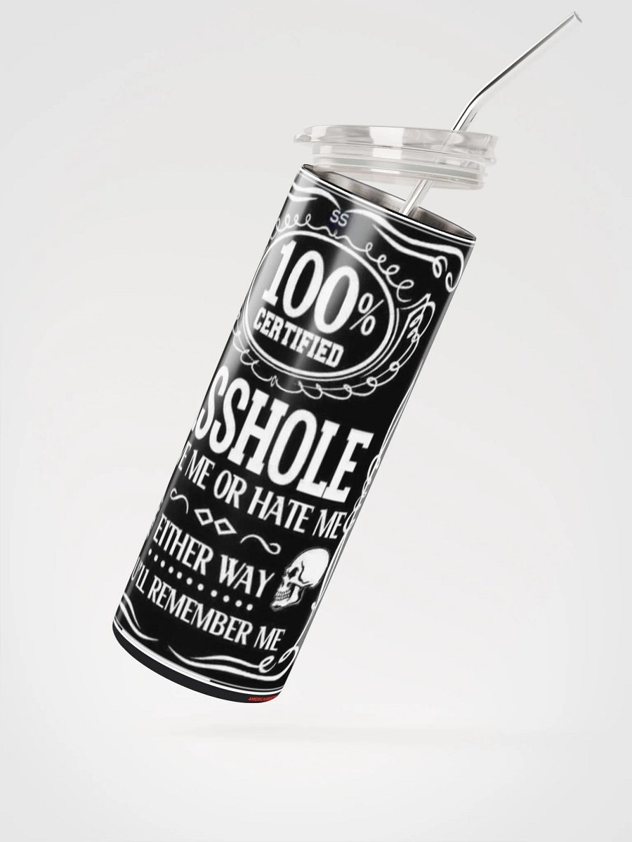 Certified Asshole Stainless Steel Tumbler product image (2)