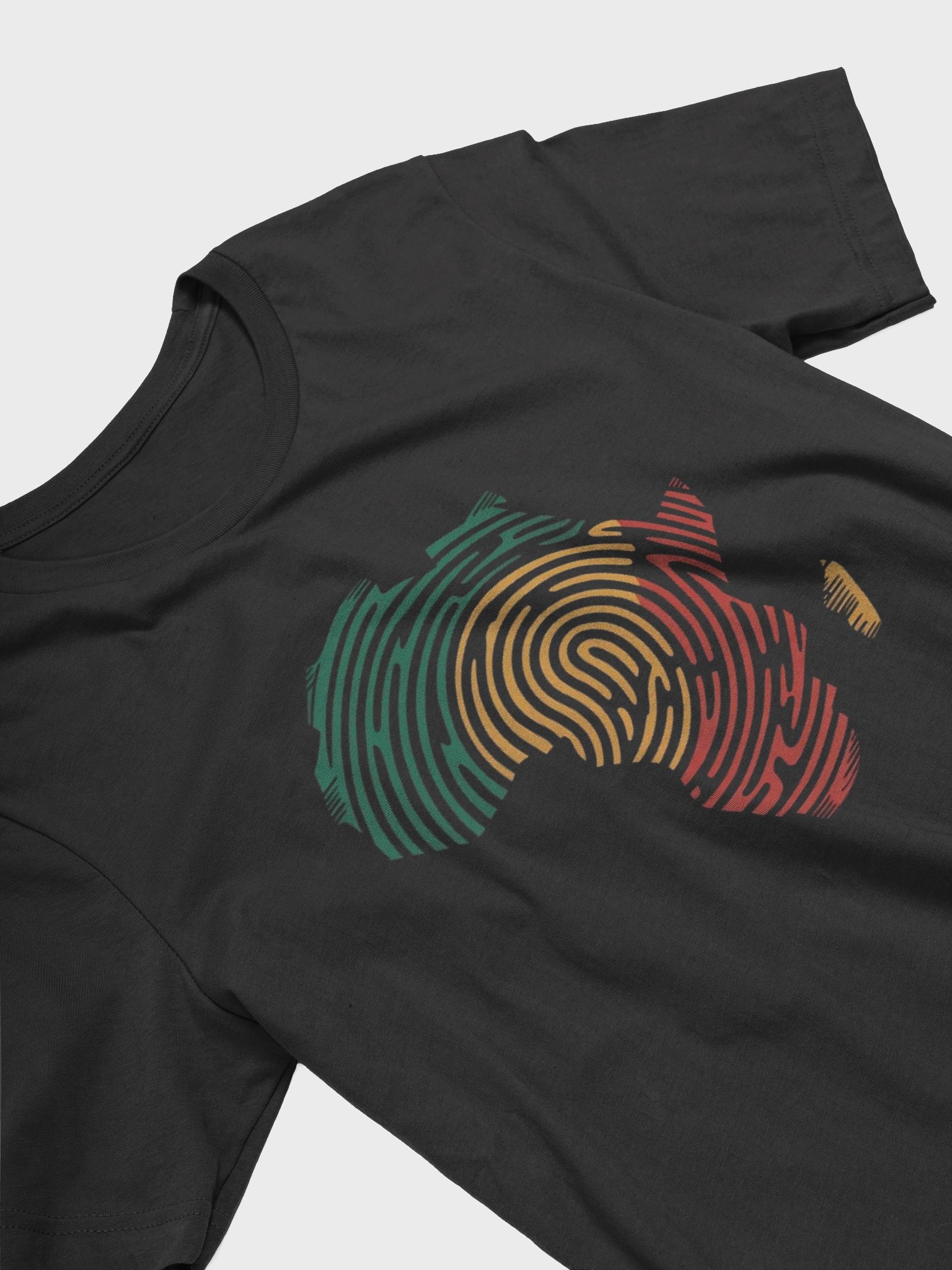 Africa Map African DNA Fingerprint Pan Africa Traore Supersoft T-shirt product image (26)