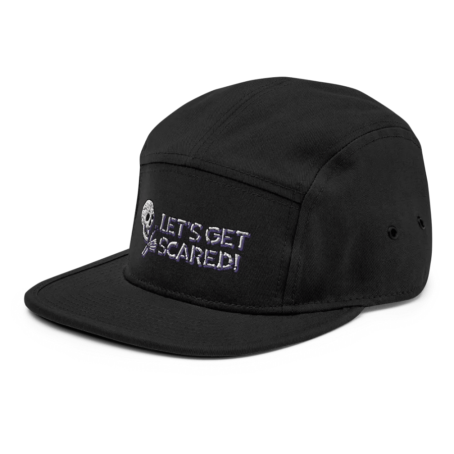 Let's Get Scared Panel Hat (embroidered) product image (3)