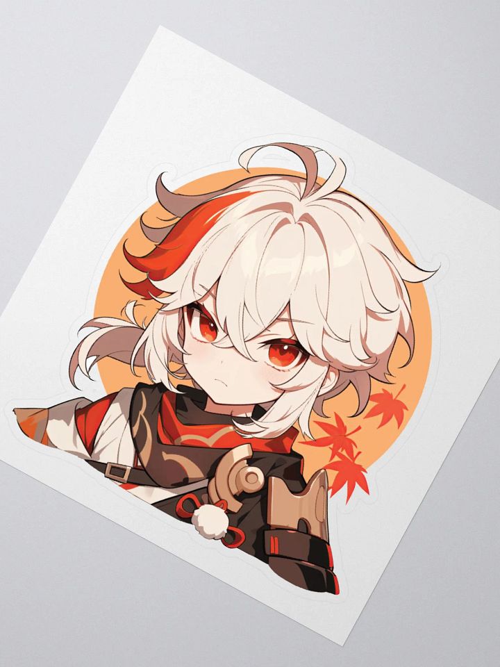 Kazuha Genshin Impact Vinyl Sticker product image (2)