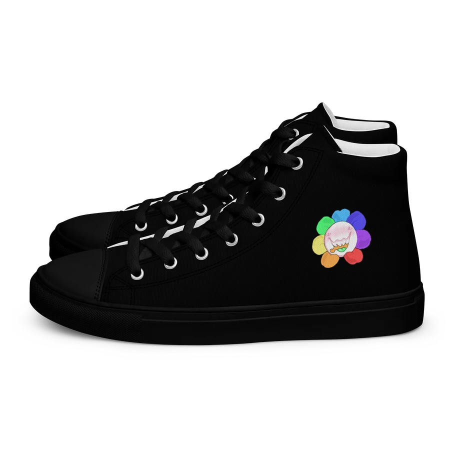 Black Flower Sneakers product image (2)