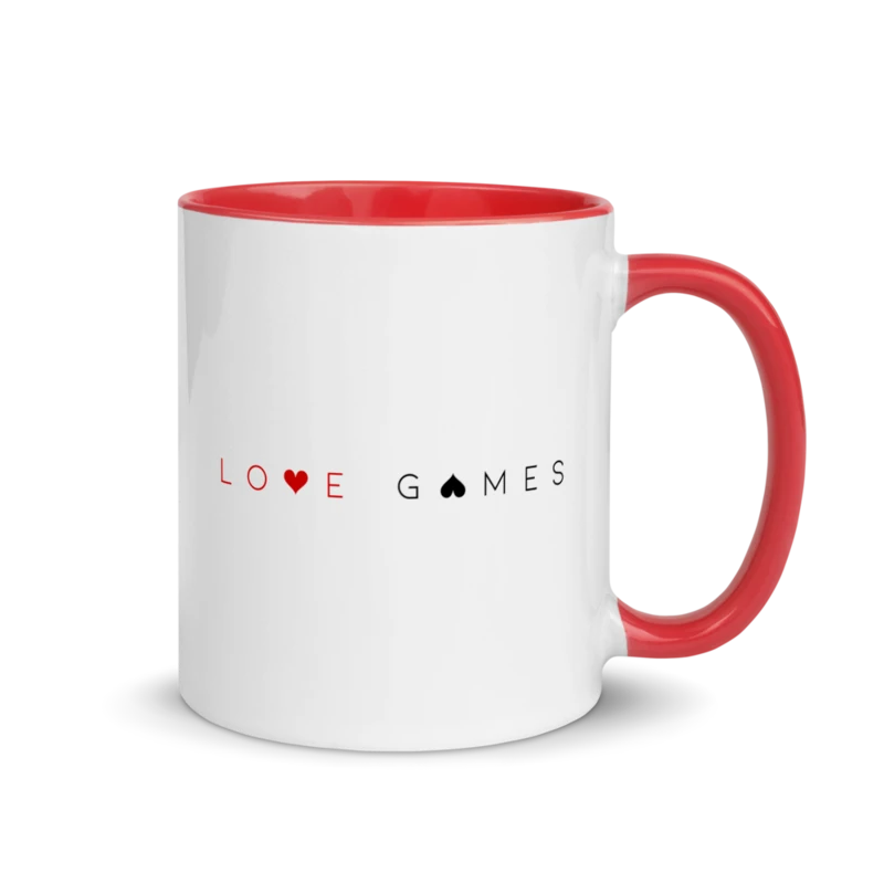 Love Games Mug - Red and White product image (1)