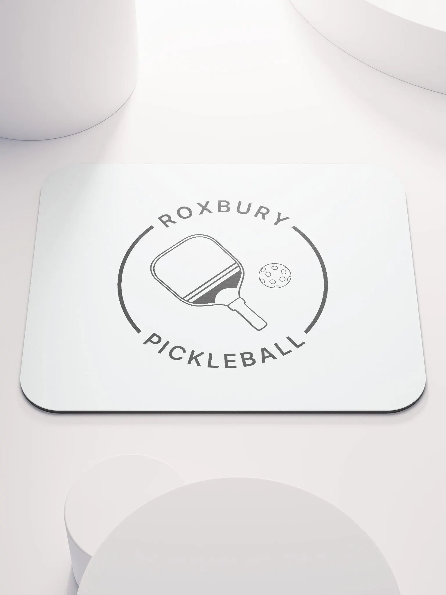 Roxbury Pickleball Logo Mouse Pad product image (2)