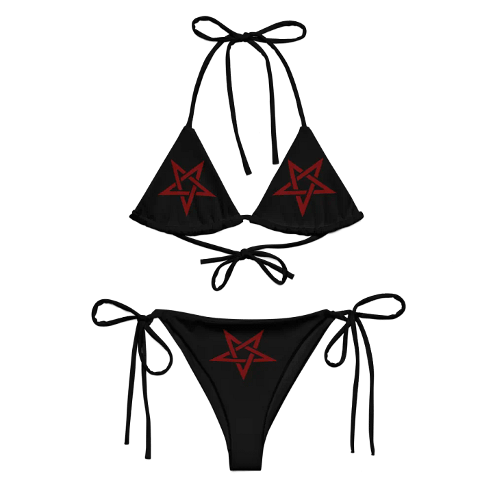 Evil Doll Pentagram Bikini Set product image (1)
