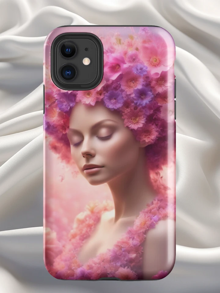 Pink Flower Girl Tough Case for iPhone® product image (1)