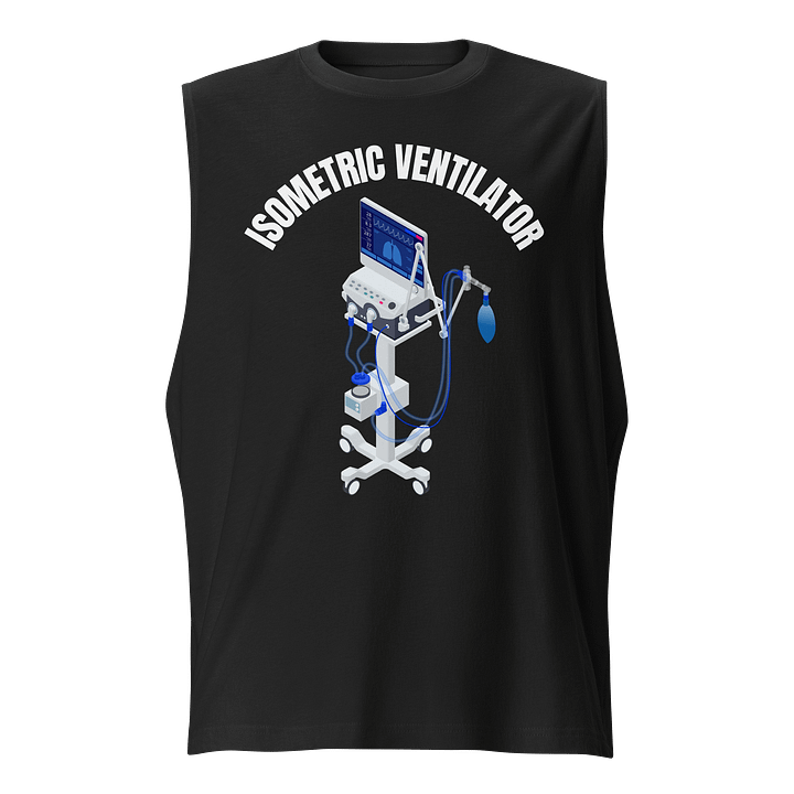 Vitality Ventilator Screen Print Muscle Tank product image (1)