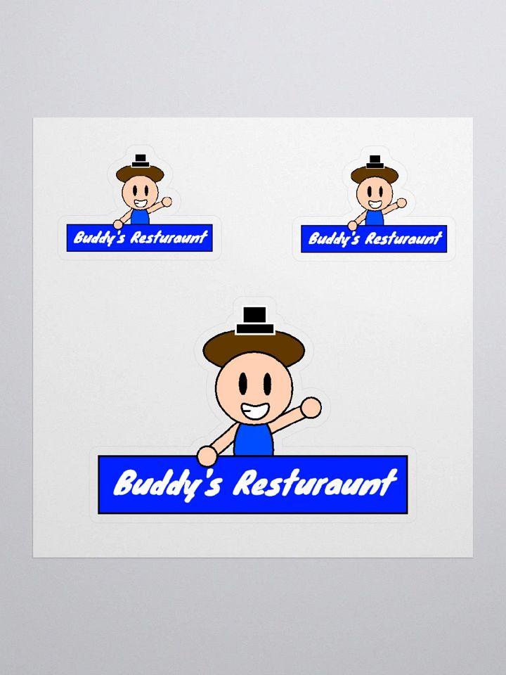 Buddy's Restaurant Stickers product image (1)
