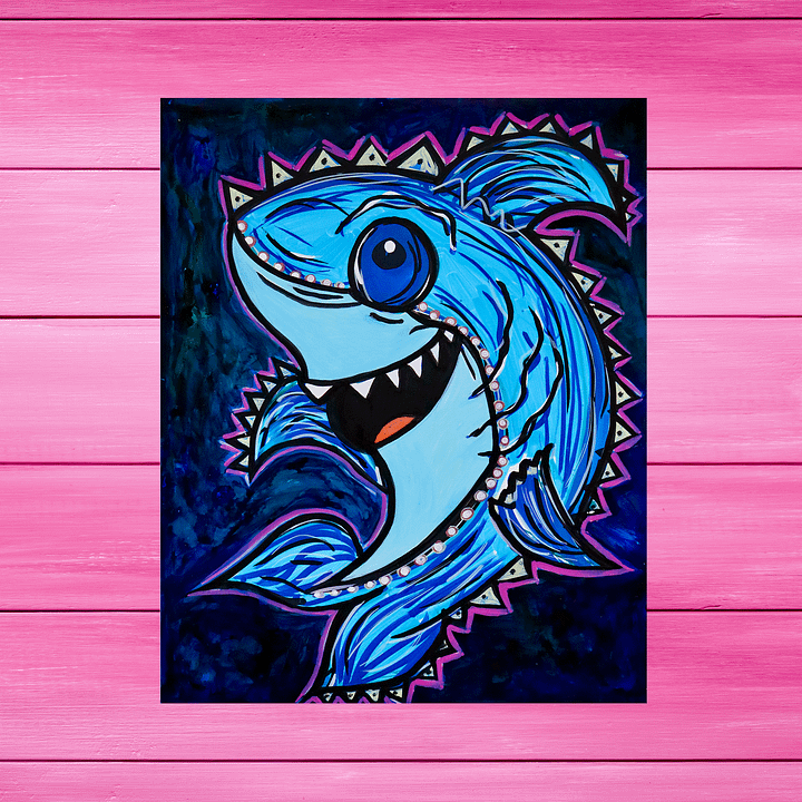 Willis The Shark | Art Print product image (2)