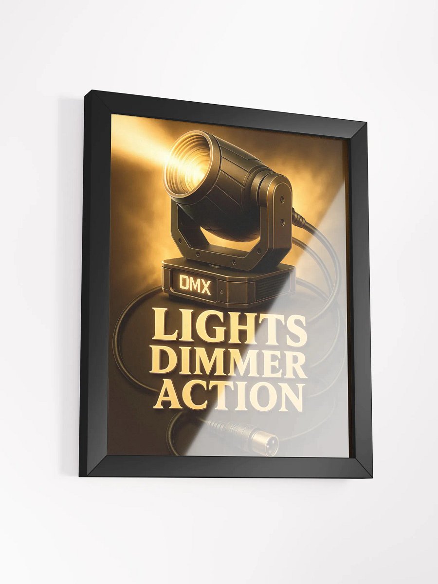 Theatrically Jerry: Limited Edition "Lights, Dimmer, Action" Fine Art Print product image (5)
