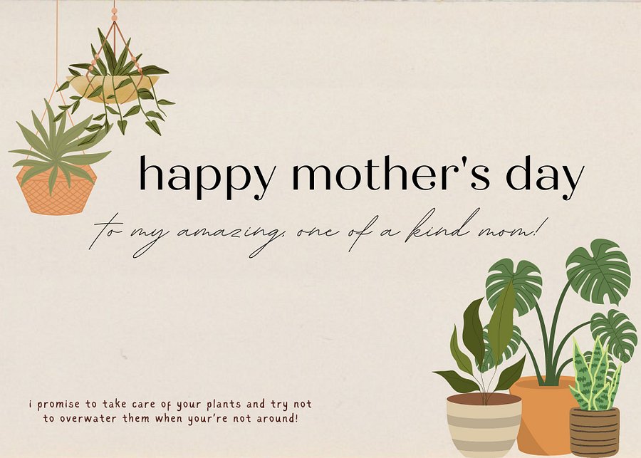 Mother's Day e-card (printable) product image (1)