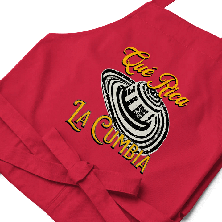 Qué Rica La Cumbia Cotton Twill Apron product image (2)