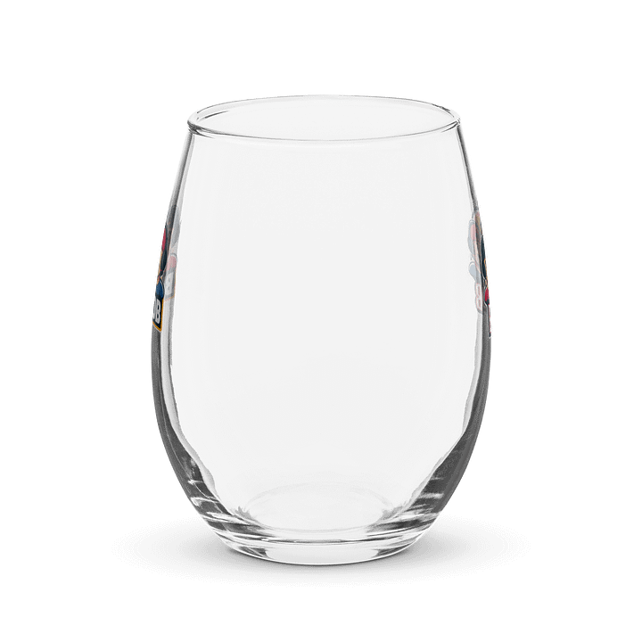 BUK n BOB Podcast Custom Stemless Wine Glass product image (1)