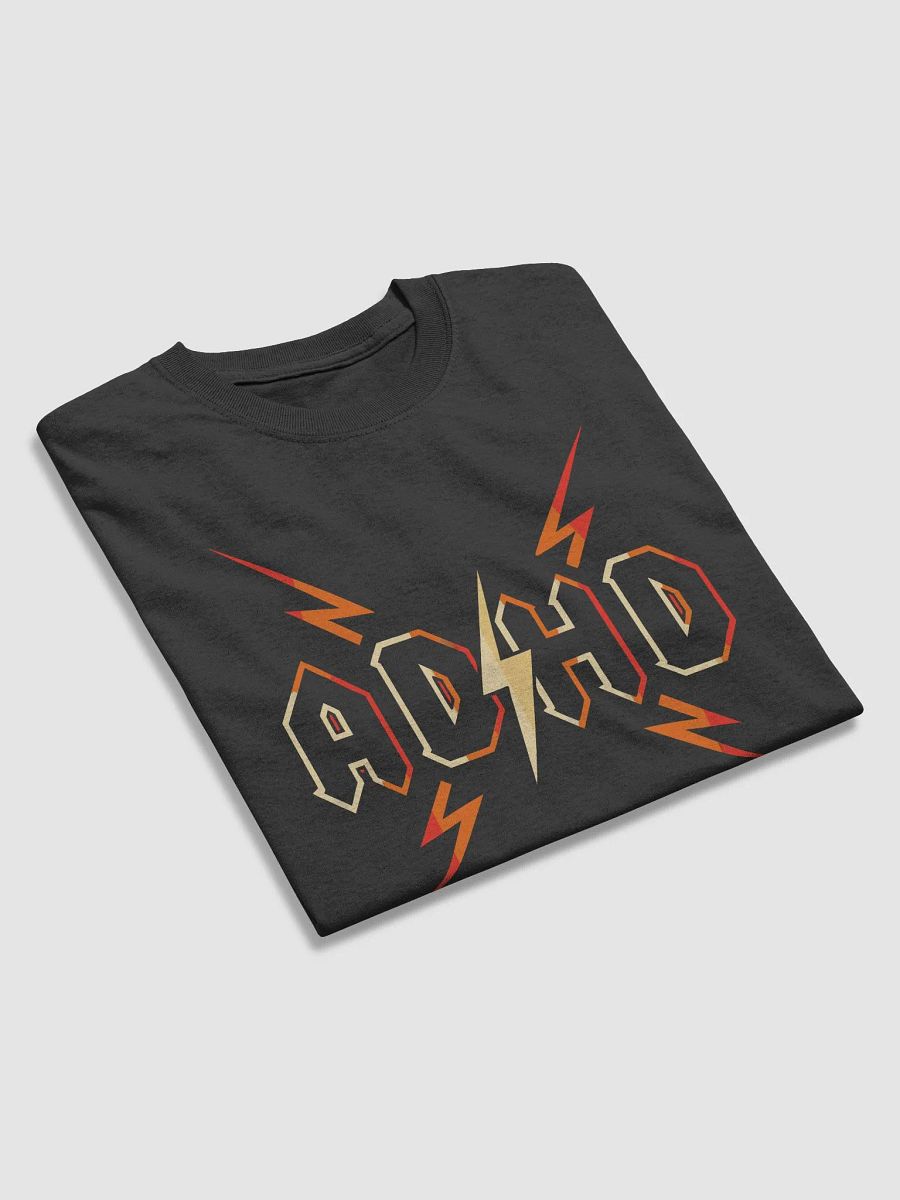 ADHD Graphic T-Shirt - Bold Lightning Design product image (2)