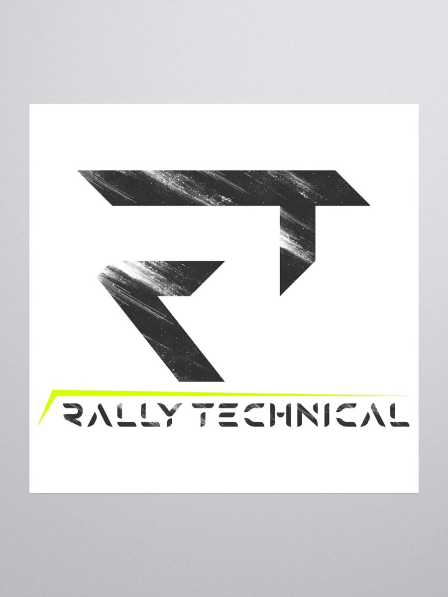 RALLY TECHNICAL Logo Sticker product image (1)